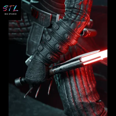star wars stl starkiller figura para impresion 3d