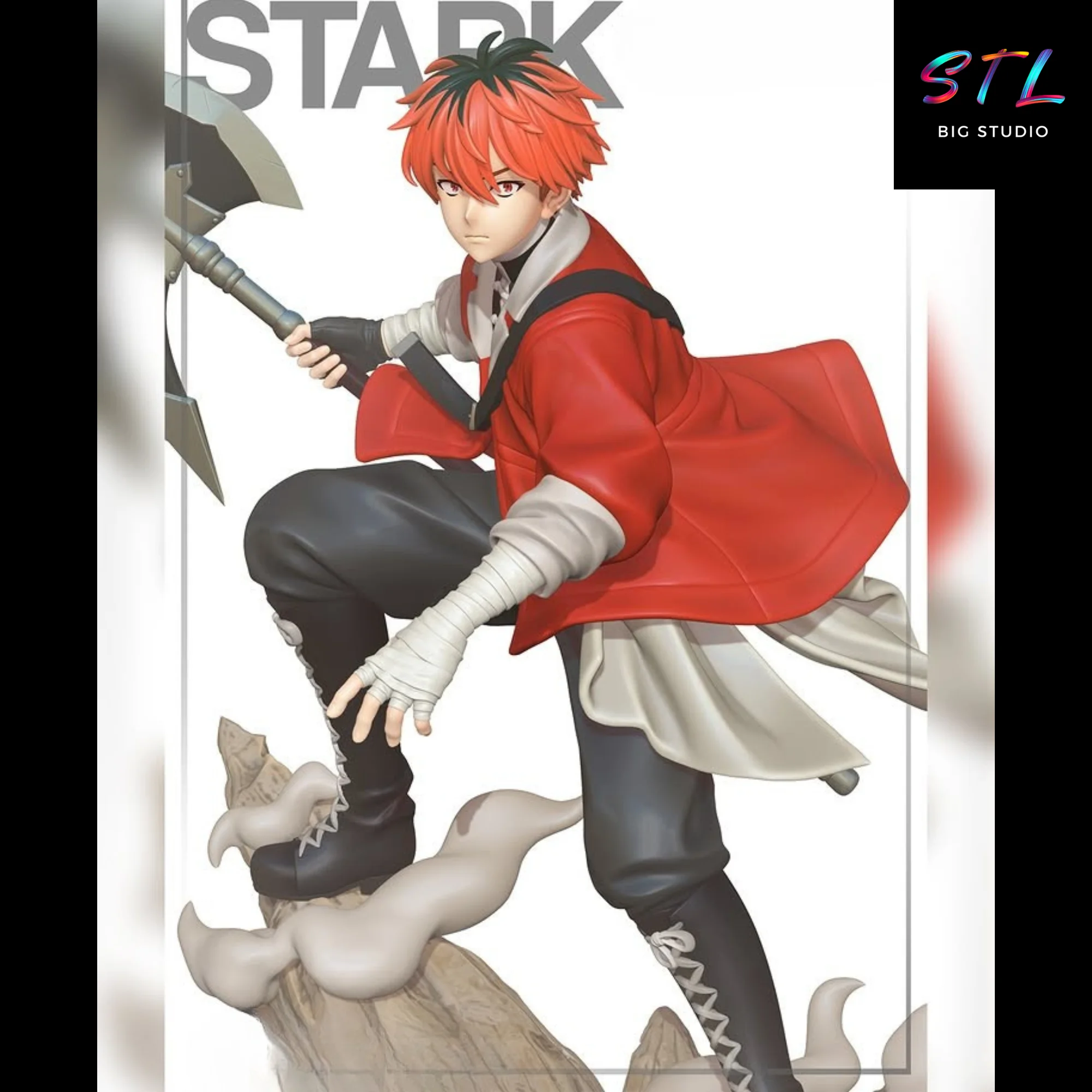stark stl frieren impresion 3d