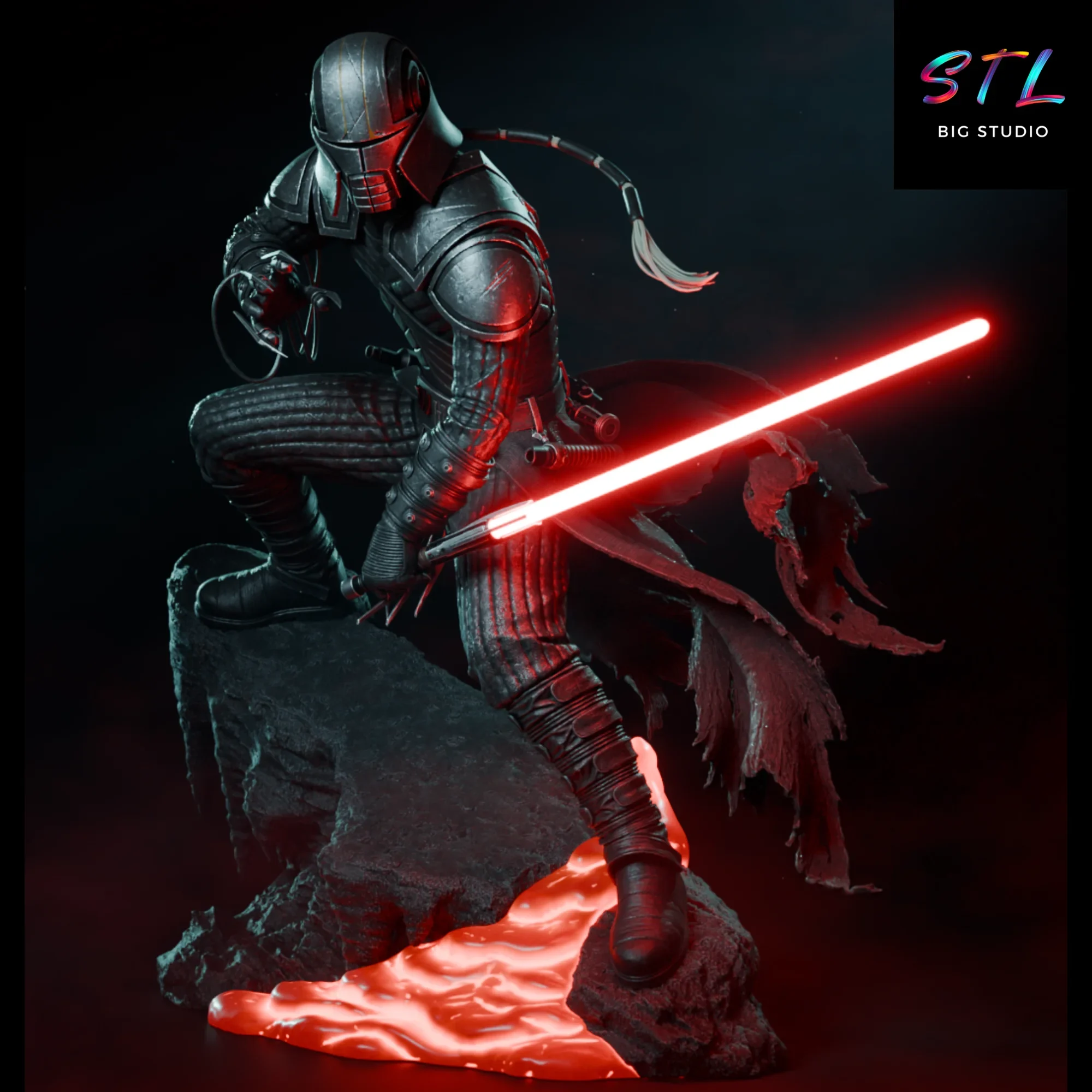 starkiller stl star wars impresion 3d starkiller stl star wars impresion 3d