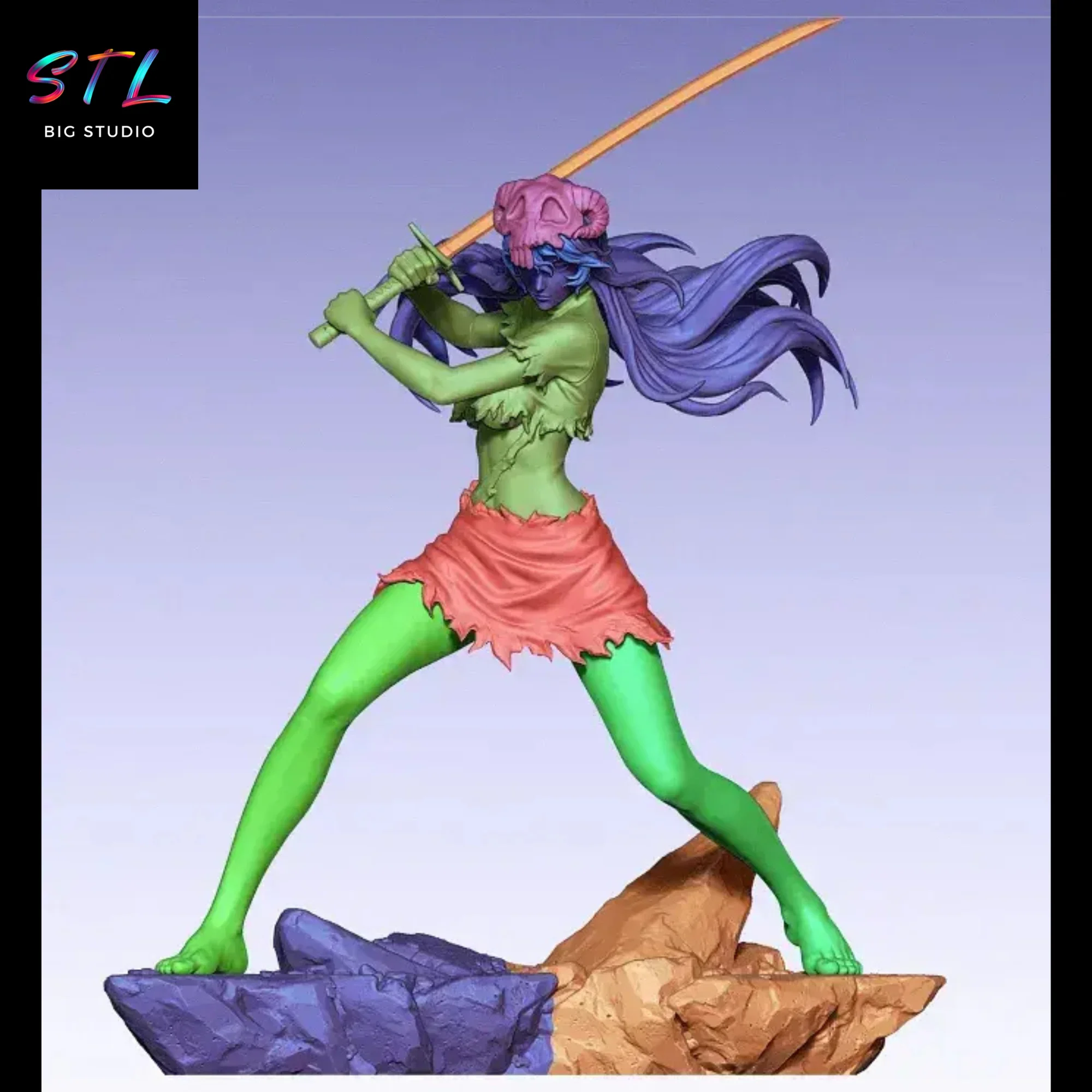 stl Nelliel Tu Odelschwanck bleach impresion 3d stl Nelliel Tu Odelschwanck bleach impresion 3d