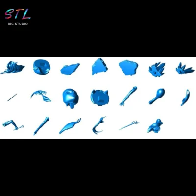 stl ais wallenstein danmachi para imprimir en 3d