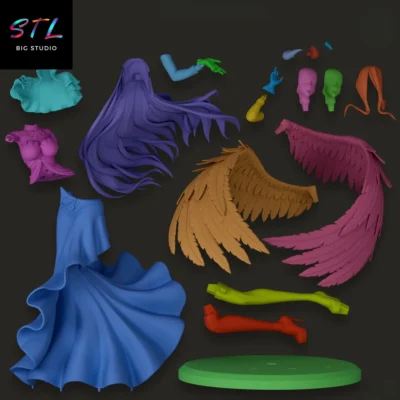 stl albedo overlord para impresion 3d