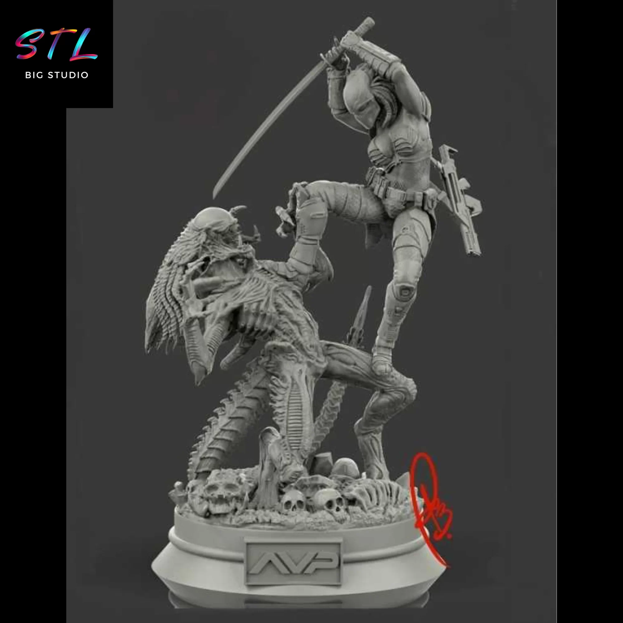 stl aliens vs predator impresion 3d stl aliens vs predator impresion 3d