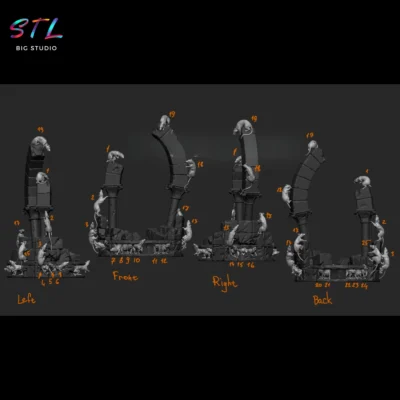 stl amicia de rune y hugo de rune impresion 3d figura a plague tale