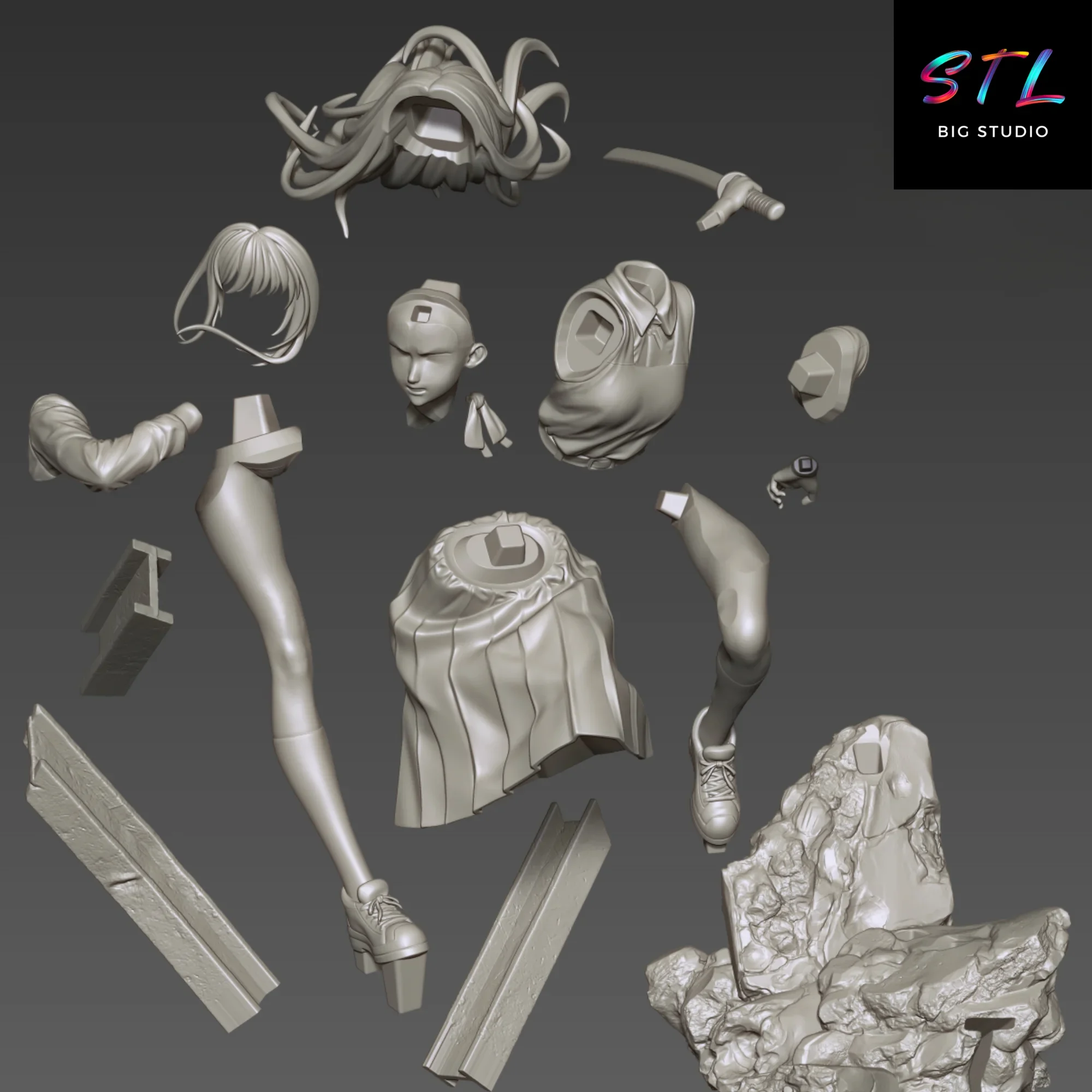 stl asa mitaka impresion 3d chainsaw man stl asa mitaka impresion 3d chainsaw man