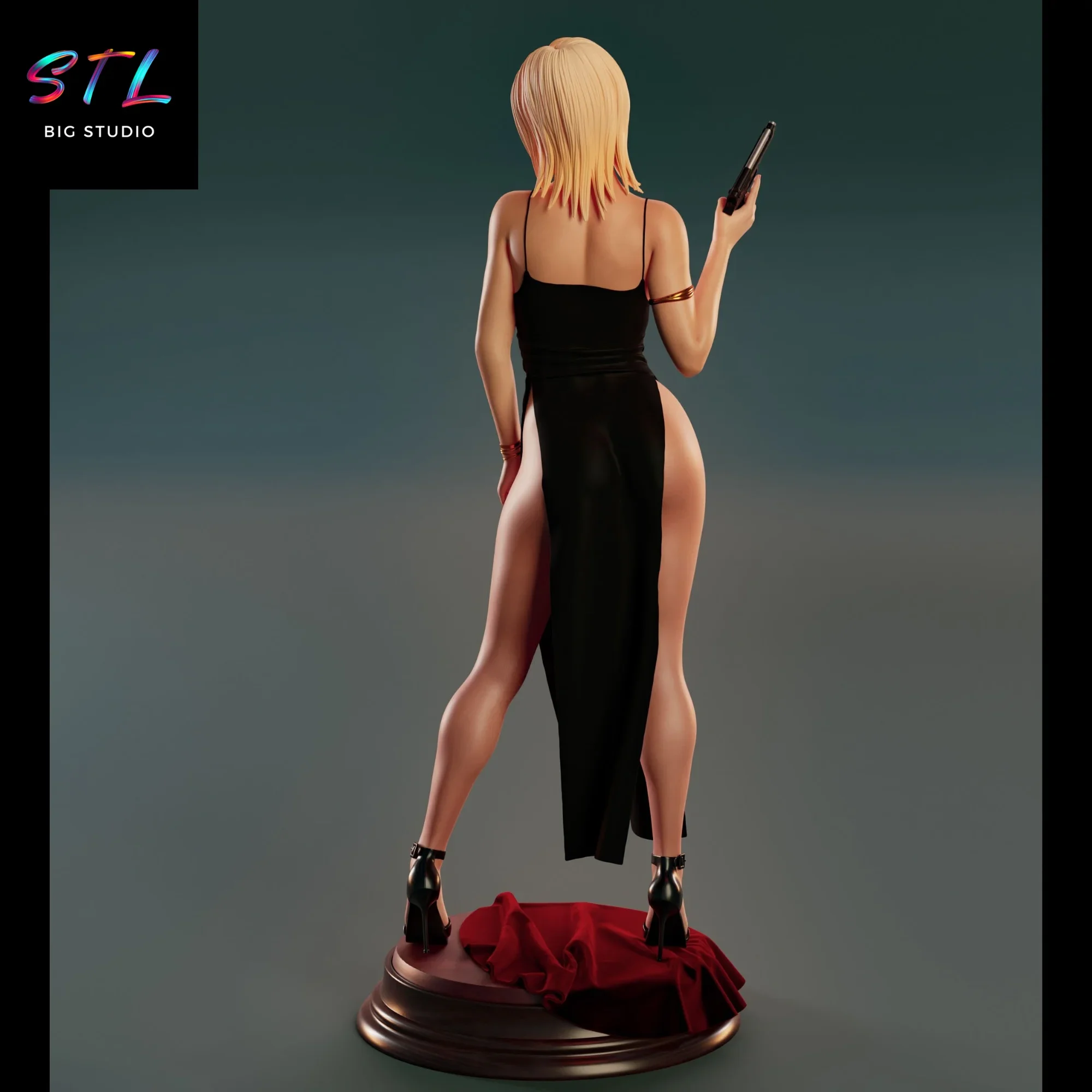 stl aya brea impresion 3d figura parasite eve stl aya brea impresion 3d figura parasite eve