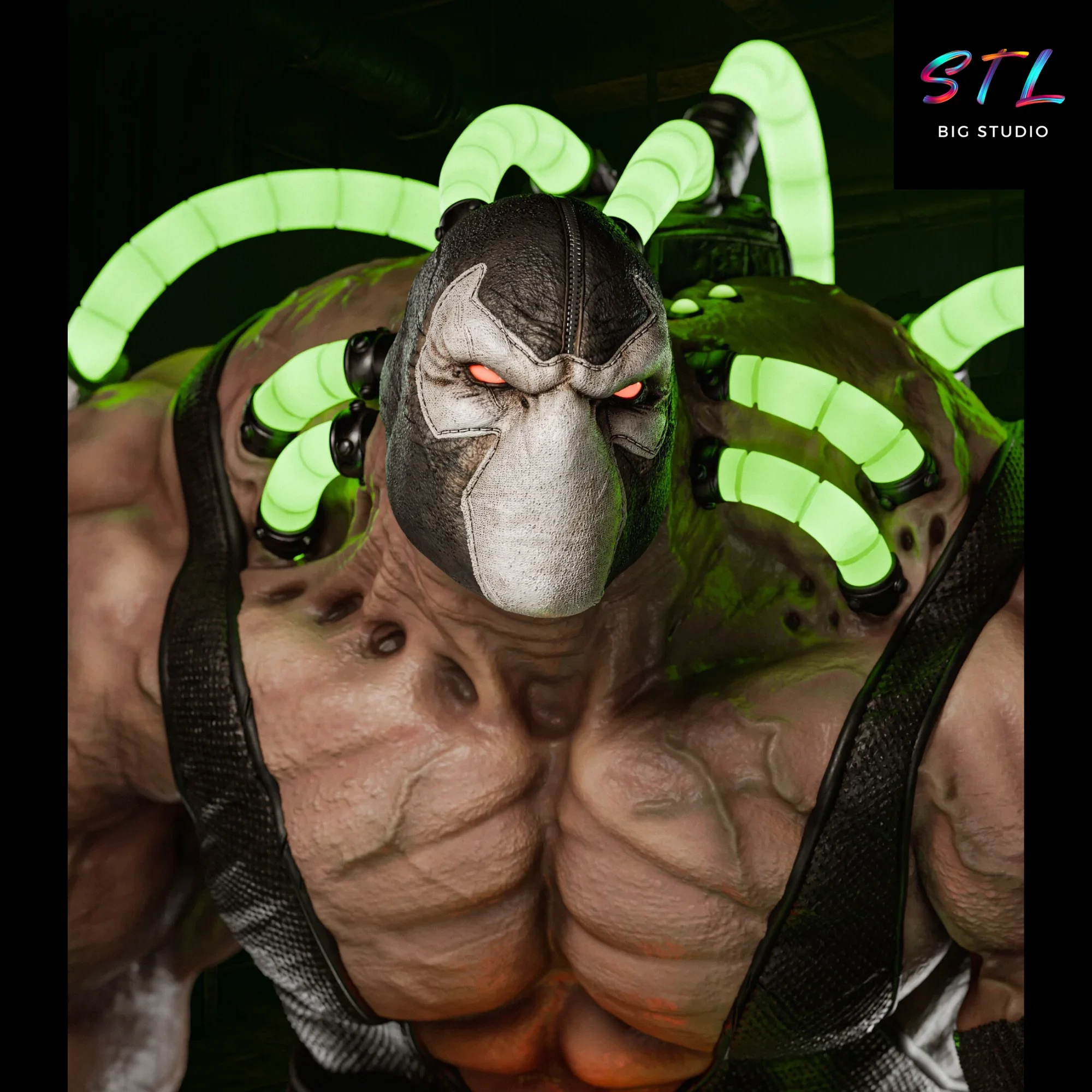 stl bane batman impresion 3d figura dc comics stl bane batman impresion 3d figura dc comics