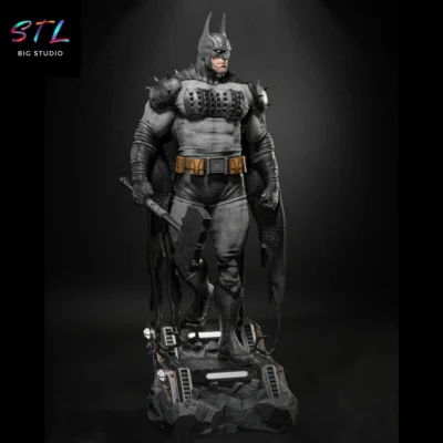stl batman caballero oscuro impresion 3d figura dc comics