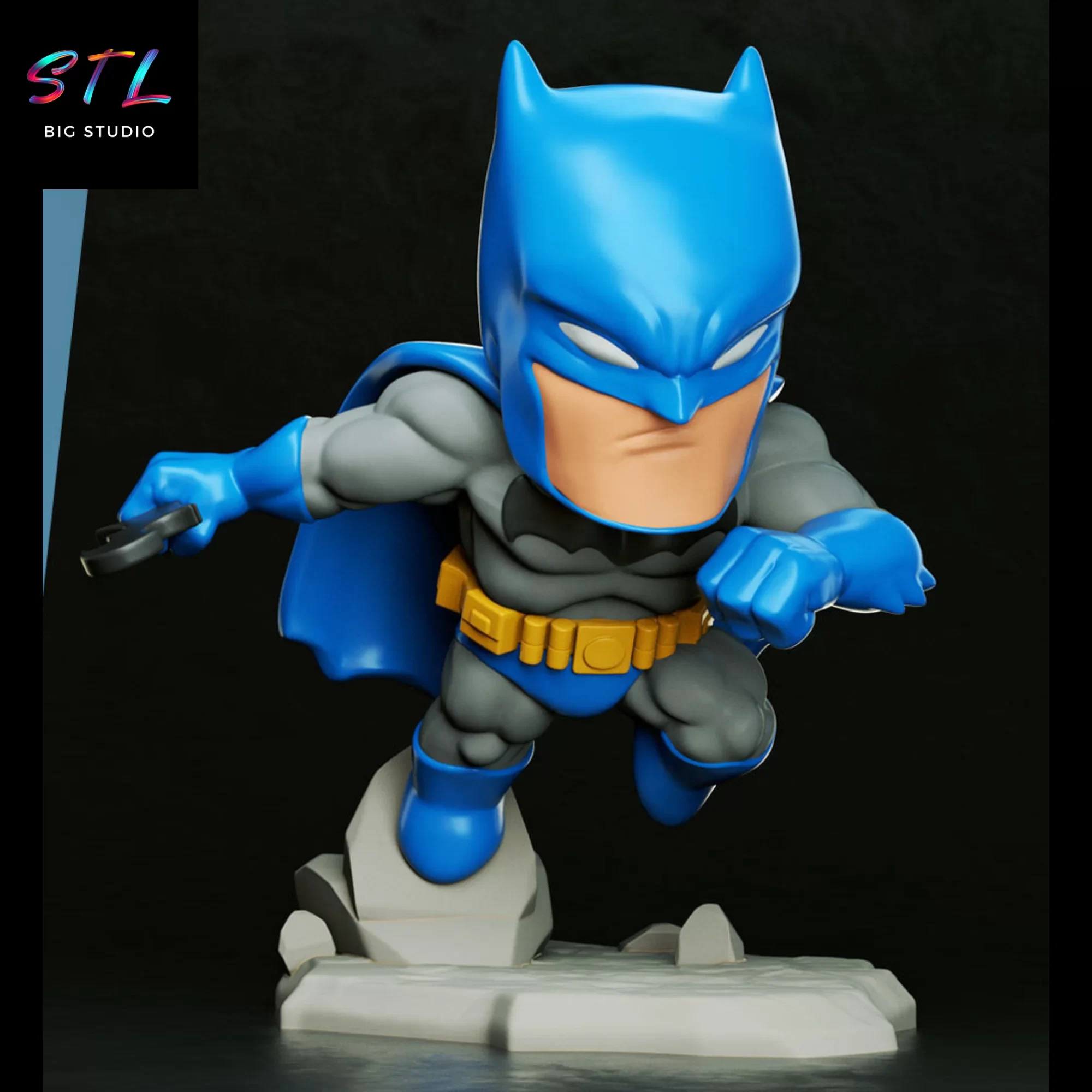 stl batman chibi kawaii impresion 3d stl batman chibi kawaii impresion 3d