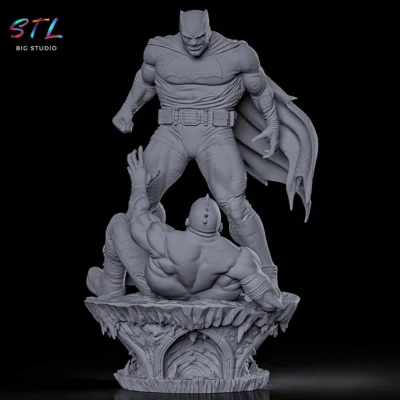 stl batman vs lider mutante impresion 3d