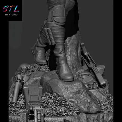 stl cara dune star wars impresion 3d