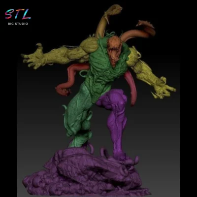 stl carnage impresion 3d venom marvel diorama
