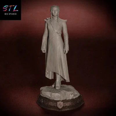 stl daenerys juego de tronos impresion 3d