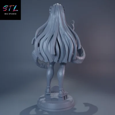 stl daki demon slayer figura impresion 3d