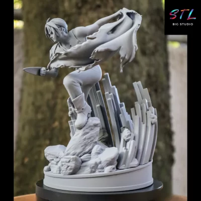 stl edward elric imprimir 3d fullmetal alchemist