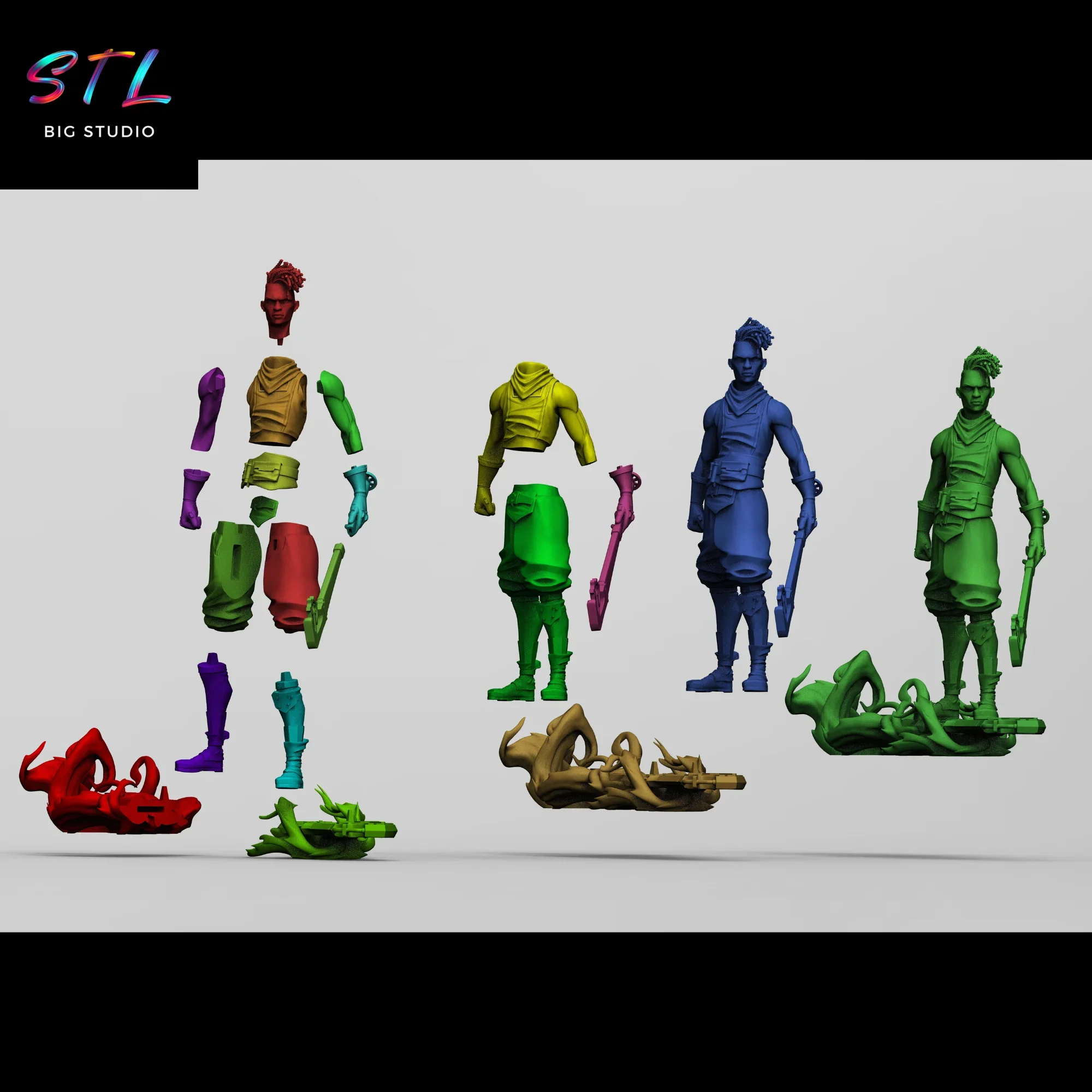 stl ekko arcane impresion 3d league of legends stl ekko arcane impresion 3d league of legends