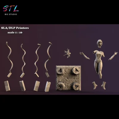 stl el quinto elemento figura impresion 3d