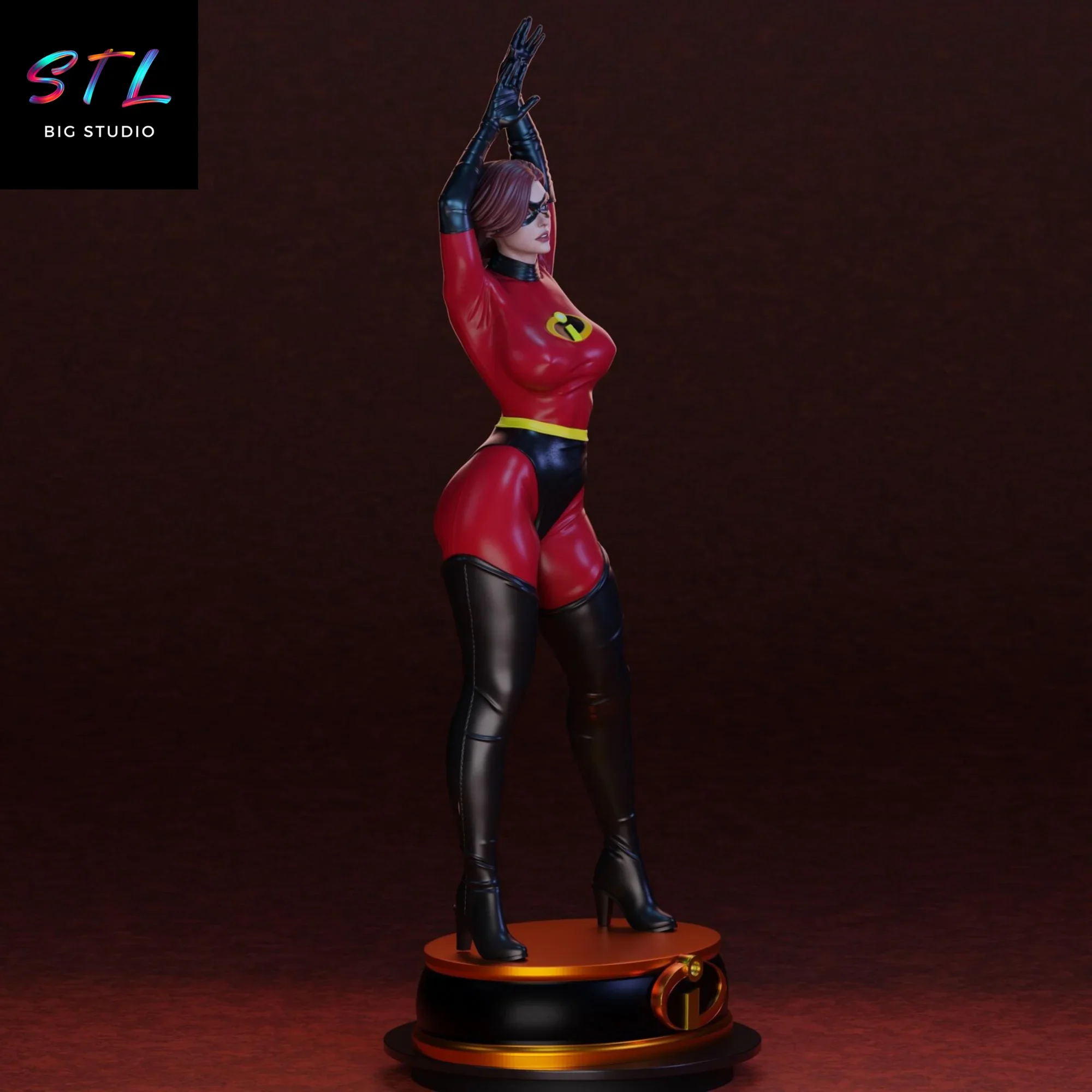 stl elastigirl los increibles impresion 3d stl elastigirl los increibles impresion 3d