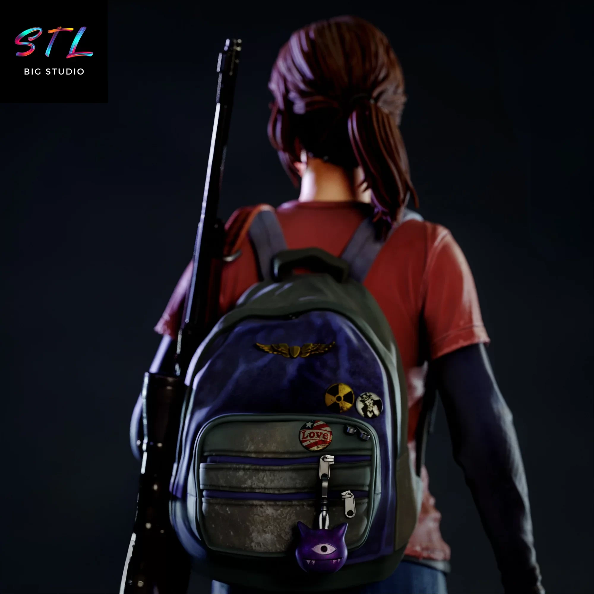stl ellie the last of us para imprimir en 3d stl ellie the last of us para imprimir en 3d