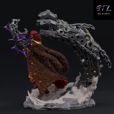 stl eustass kid impresion 3d figura one piece