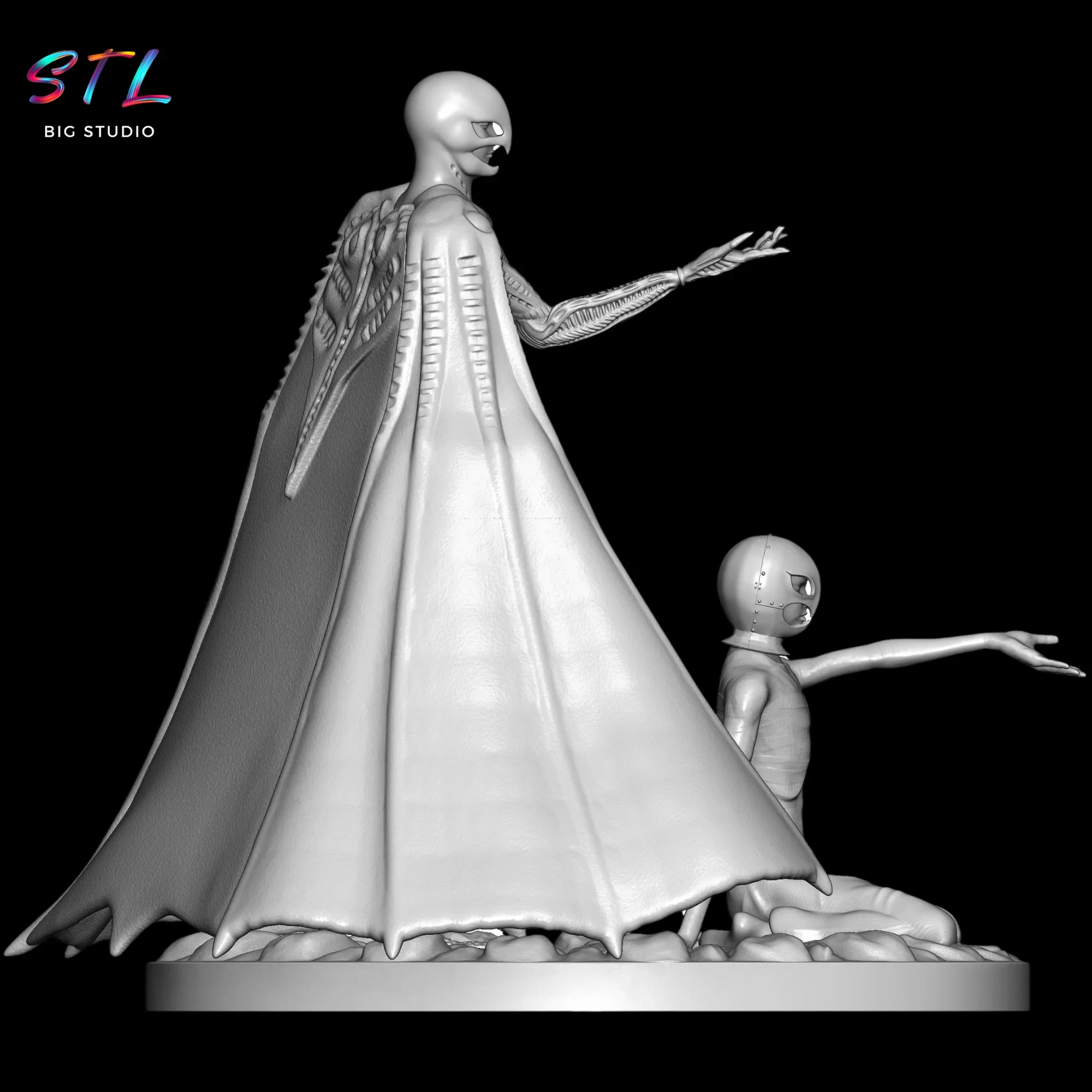 stl femto y griffith diorama berserk imprimir 3d stl femto y griffith diorama berserk imprimir 3d