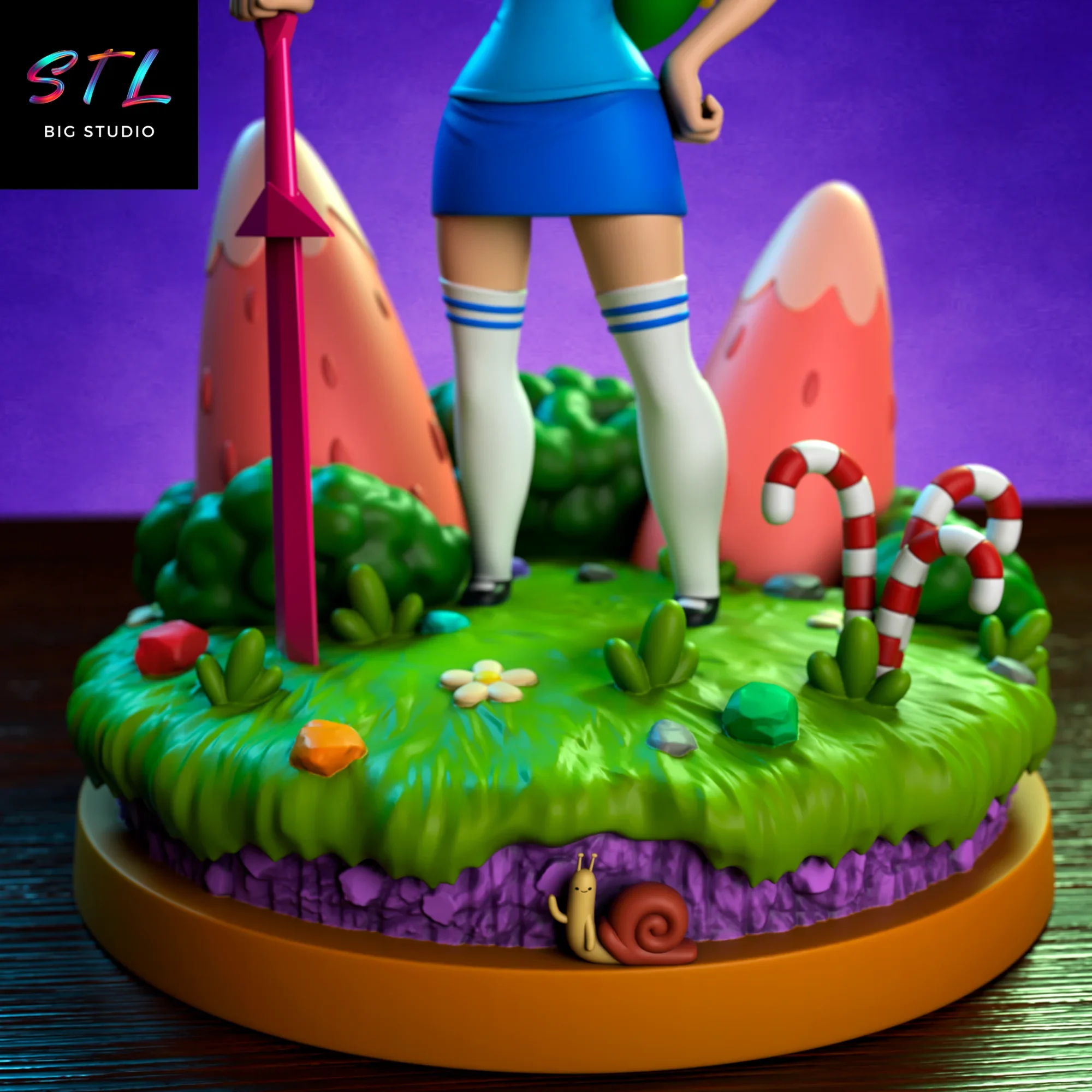 stl fionna campbell impresion 3d hora de aventuras stl fionna campbell impresion 3d hora de aventuras