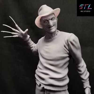 stl freddy krueger impresion 3d