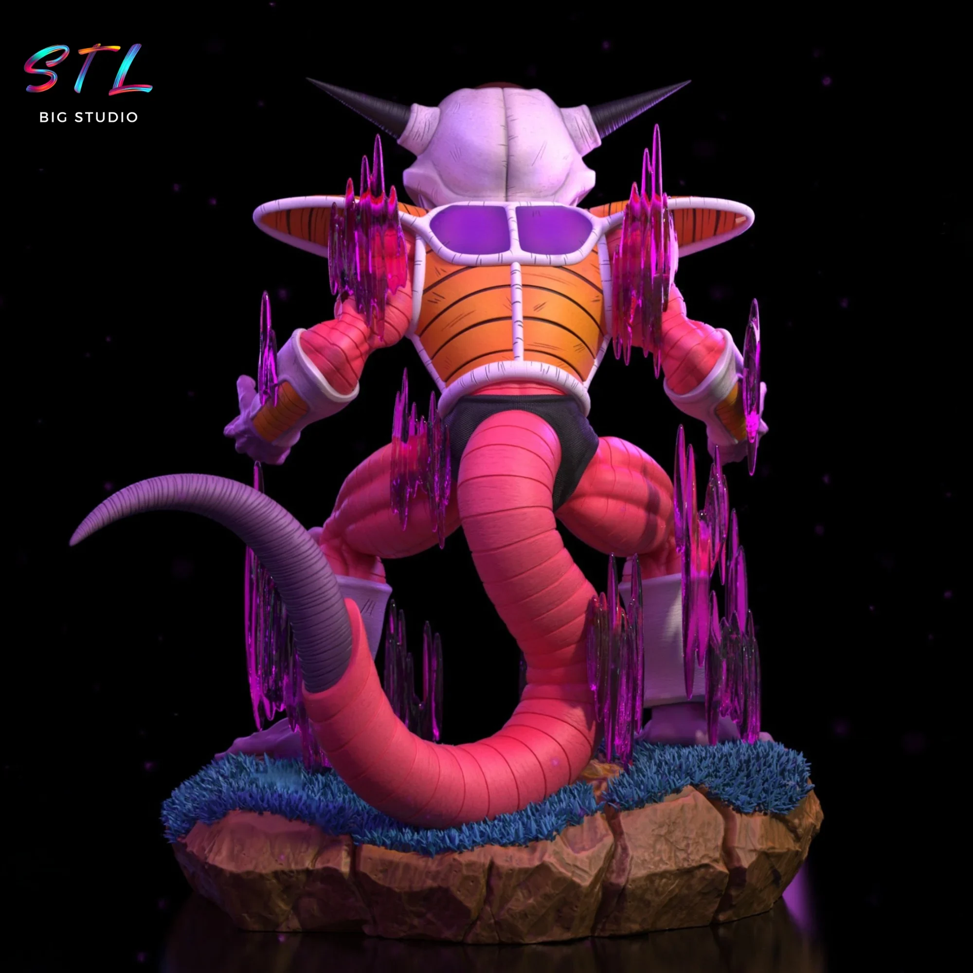 stl freezer forma 1 impresion 3d dragon ball z stl freezer forma 1 impresion 3d dragon ball z