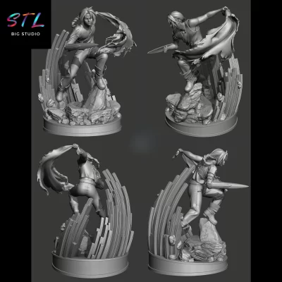 stl fullmetal alchemist diorama edward elric