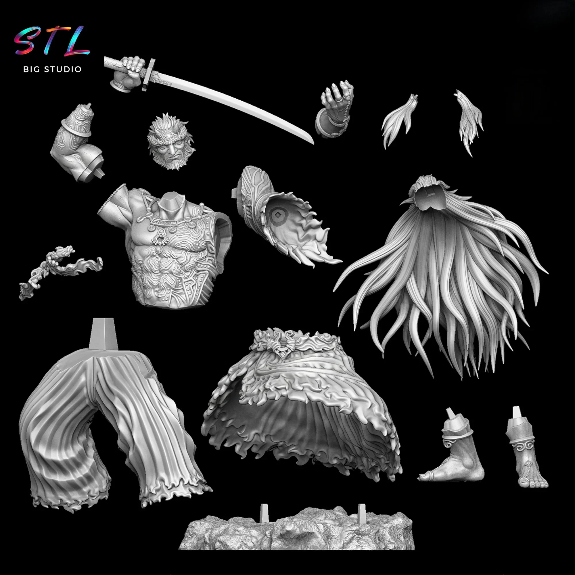 stl ganondorf zelda figura impresion 3d stl ganondorf zelda figura impresion 3d