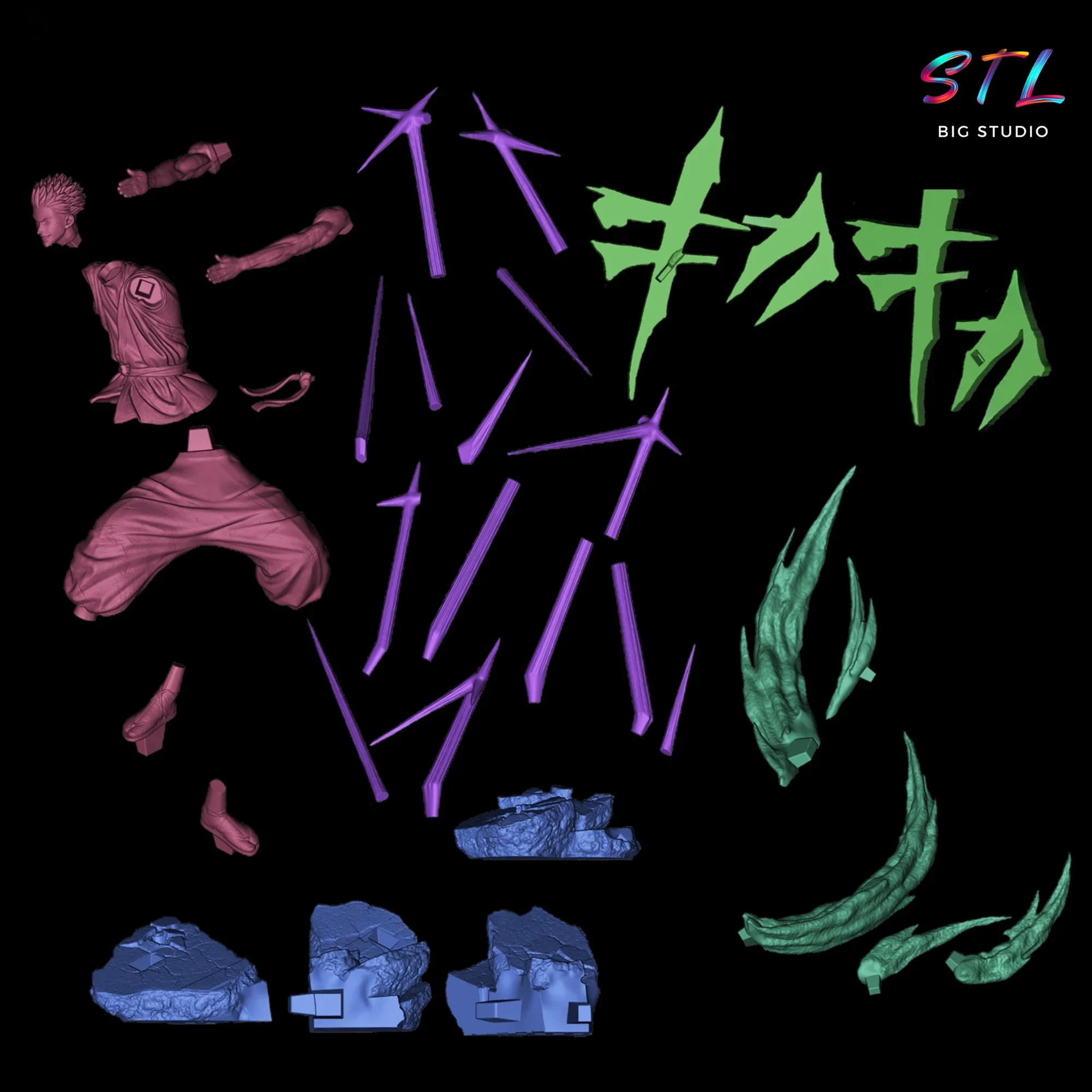 stl gojo vs sukuna figura impresion 3d jujutsu kaisen stl gojo vs sukuna figura impresion 3d jujutsu kaisen