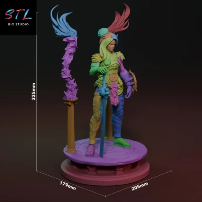 stl hades nemesis para imprimir en 3d
