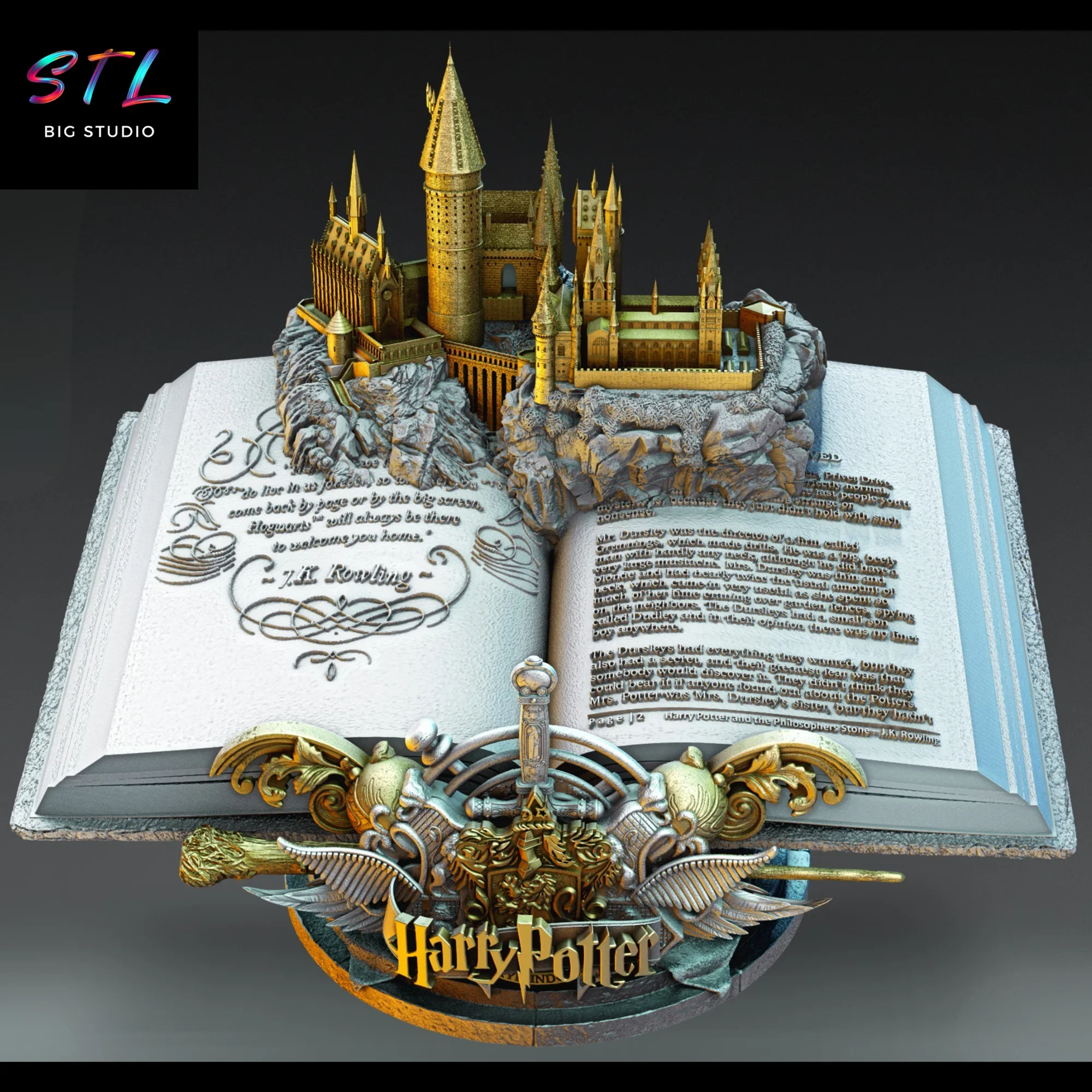 stl harry potter y voldemort diorama para imprimir en 3d stl harry potter y voldemort diorama para imprimir en 3d