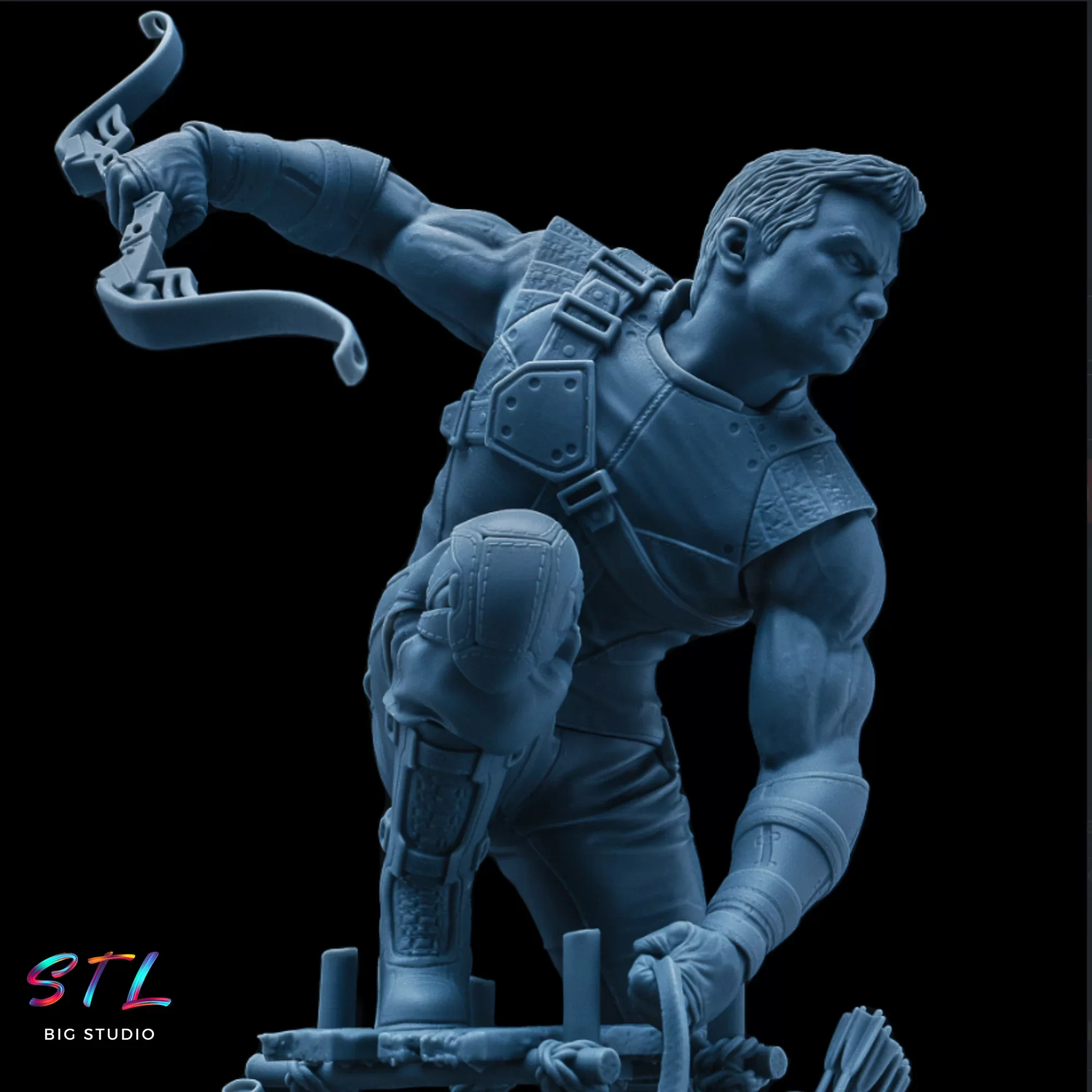stl hawkeye impresion 3d avengers marvel stl hawkeye impresion 3d avengers marvel