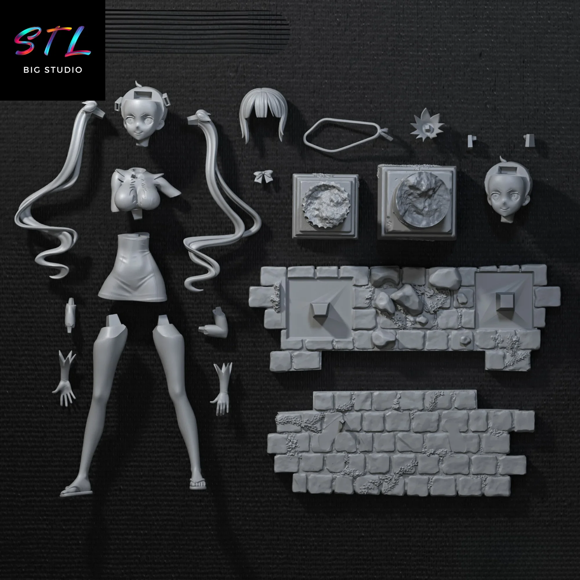 stl hestia danmachi para impresion 3d stl hestia danmachi para impresion 3d