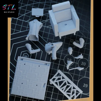 stl hitman agente 47 impresion 3d