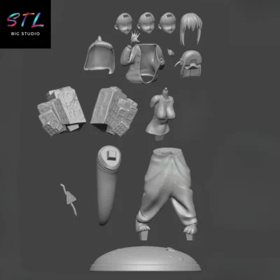 stl hitori gotoh impresion 3d bocchi the rock