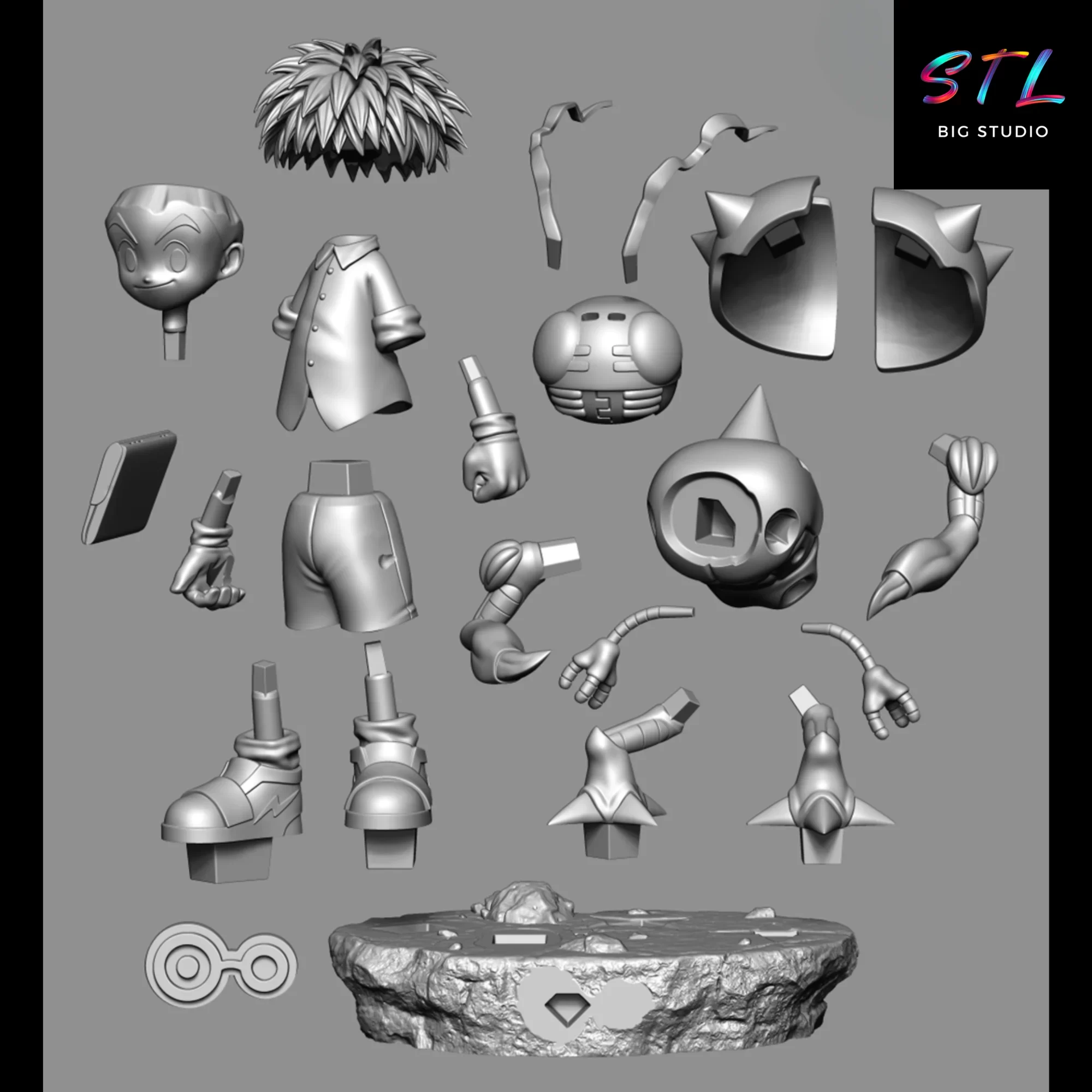 stl izzy tentomon digimon diorama stl izzy tentomon digimon diorama