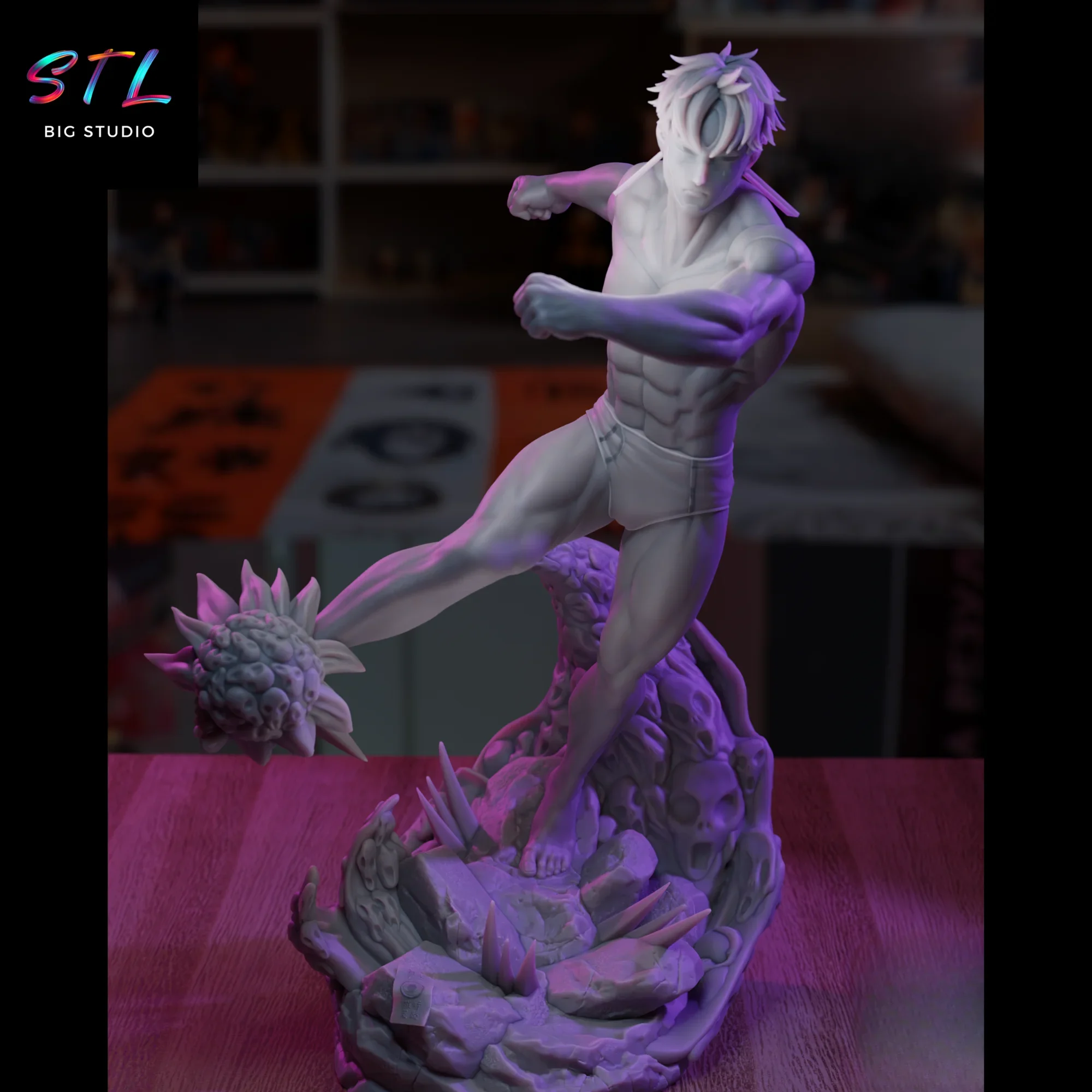 stl jin enjoji evil eye impresion 3d figura dandadan stl jin enjoji evil eye impresion 3d figura dandadan