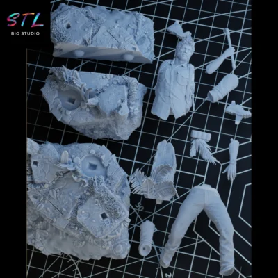 stl joel miller impresion 3d figura the last of us