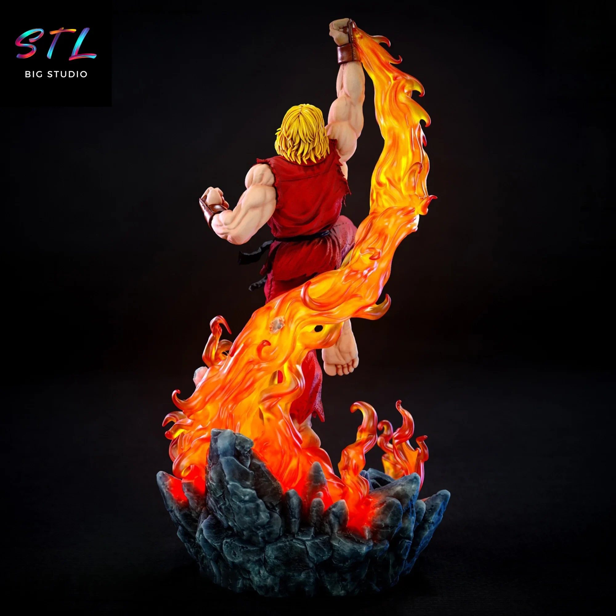 stl ken street fighter para impresion 3d stl ken street fighter para impresion 3d