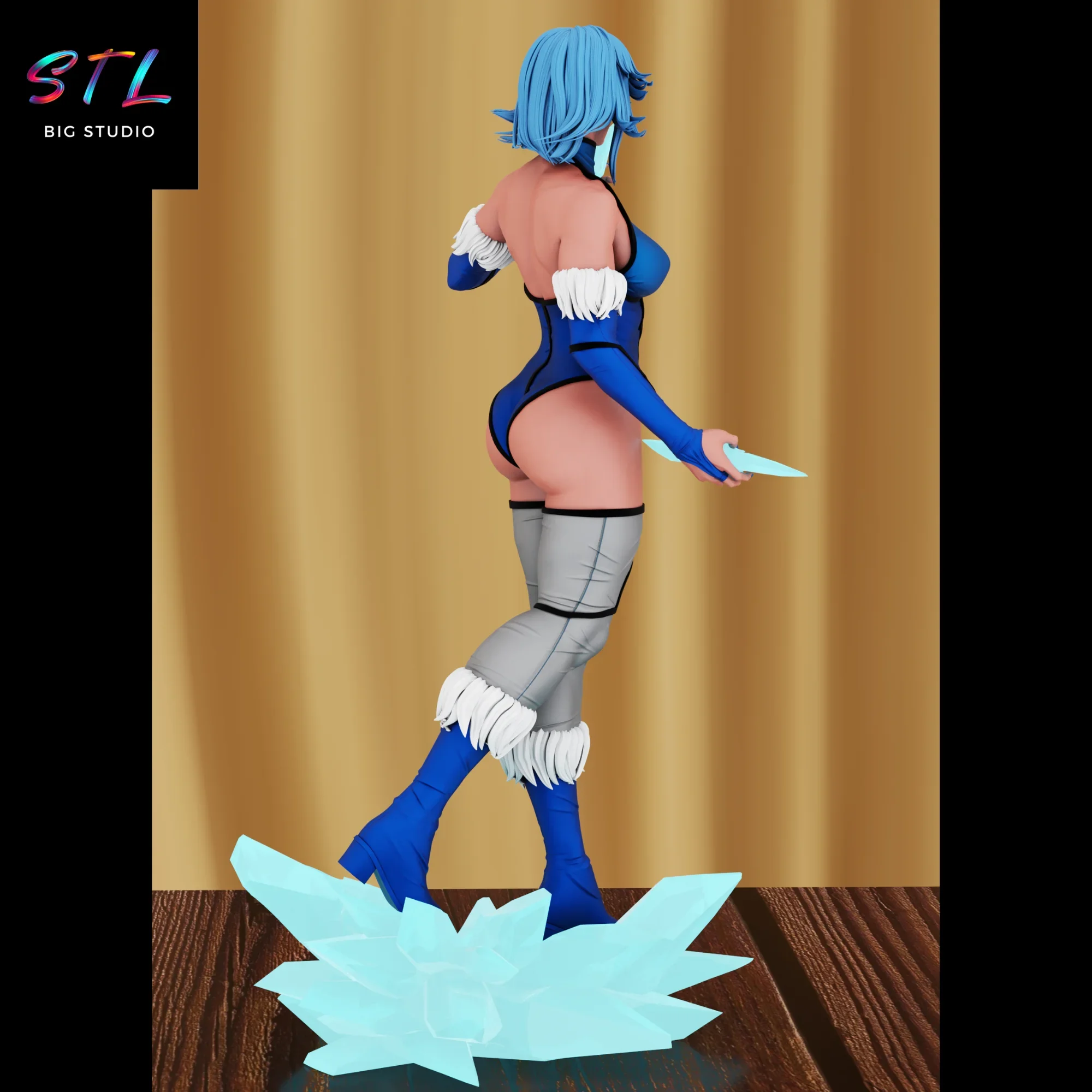 stl killer frost figura impresion 3d stl killer frost figura impresion 3d