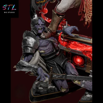 stl kratos god of war para impresion 3d