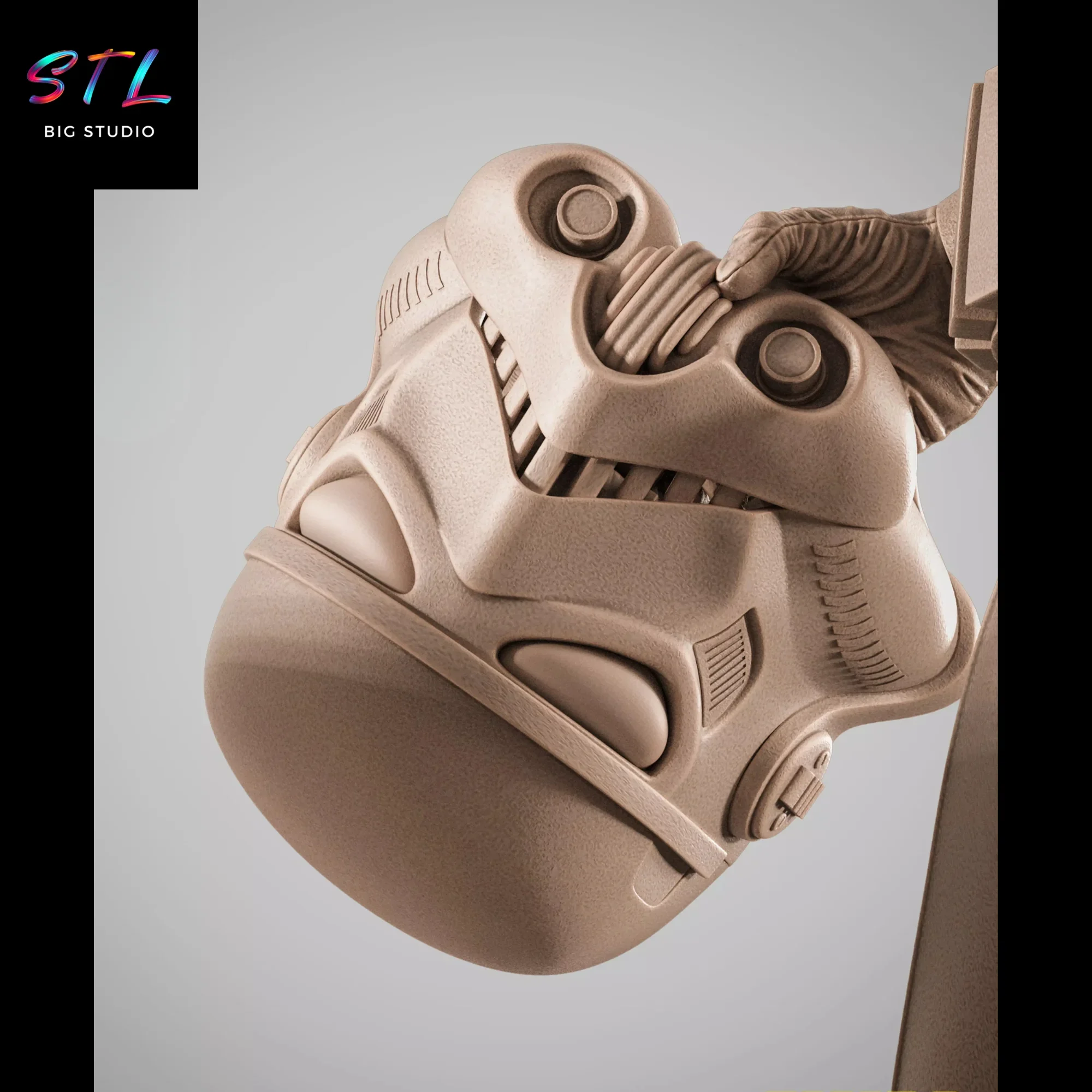 stl luke skywalker disfrazado de stormtrooper impresion 3d star wars stl luke skywalker disfrazado de stormtrooper impresion 3d star wars