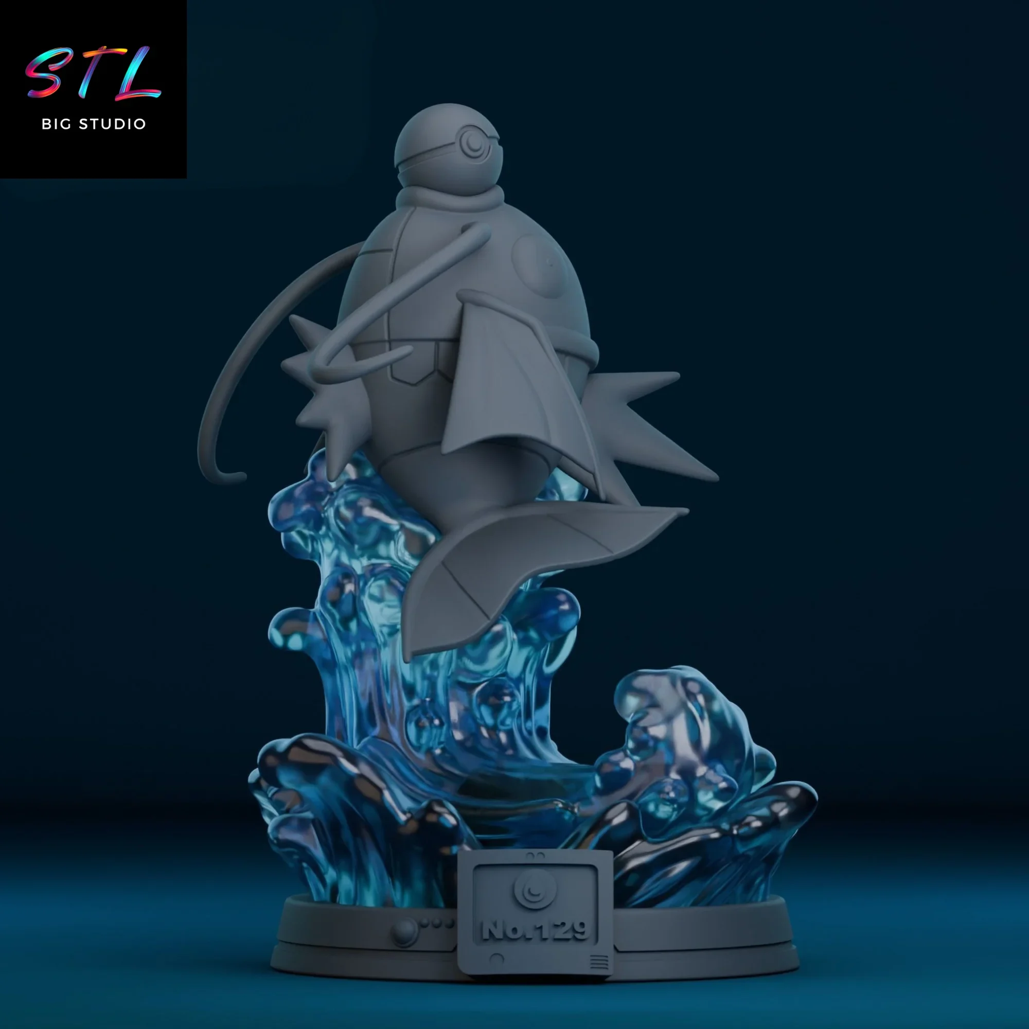 stl magikarp impresion 3d figura pokemon stl magikarp impresion 3d figura pokemon