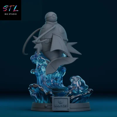 stl magikarp impresion 3d figura pokemon