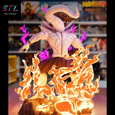 stl mahoraga impresion 3d figura jujutsu kaisen