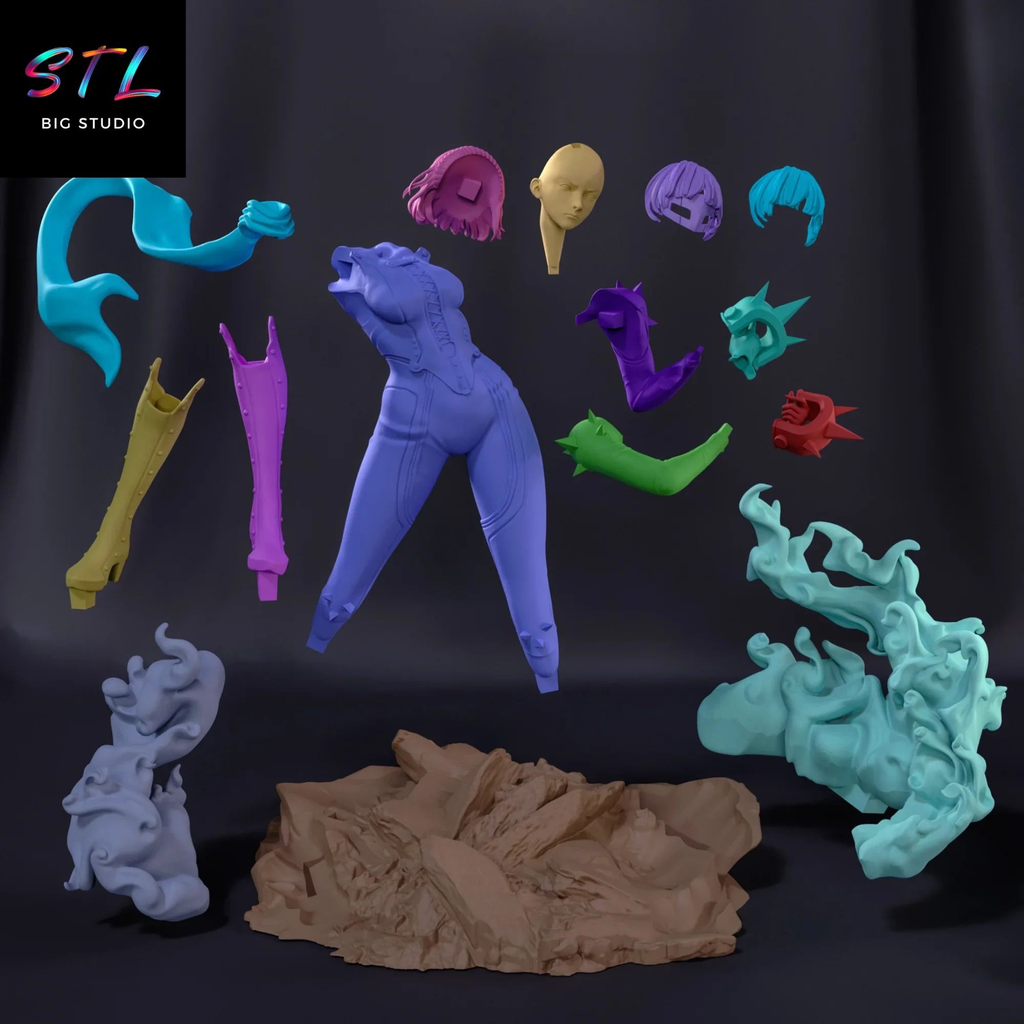 stl makoto niijima impresion 3d persona 5 stl makoto niijima impresion 3d persona 5