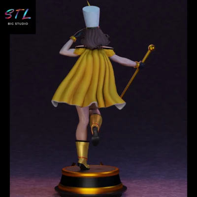 stl mary marvel shazam figura impresion 3d