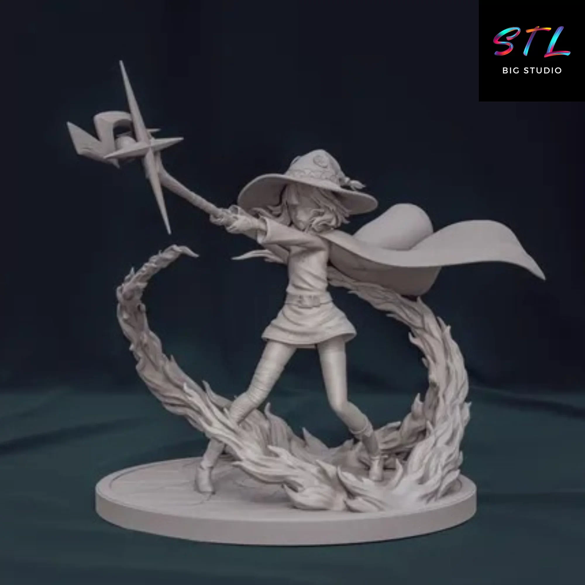 stl megumin konosuba diorama stl megumin konosuba diorama